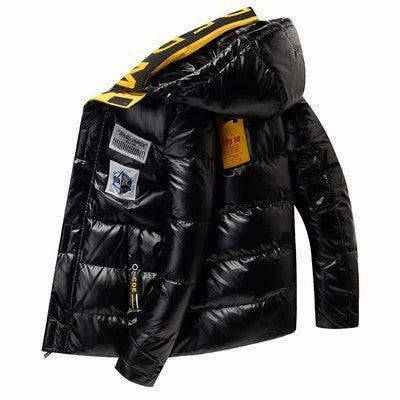 Soft inner layer Date night Men's Trendy Cotton-padded Jacket Autumn And Winter