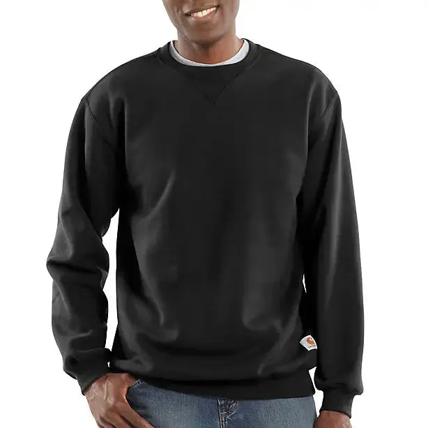 Men's Midweight Crewneck Sweatshirt K124 TumbleDry Safe Reinforced Knees