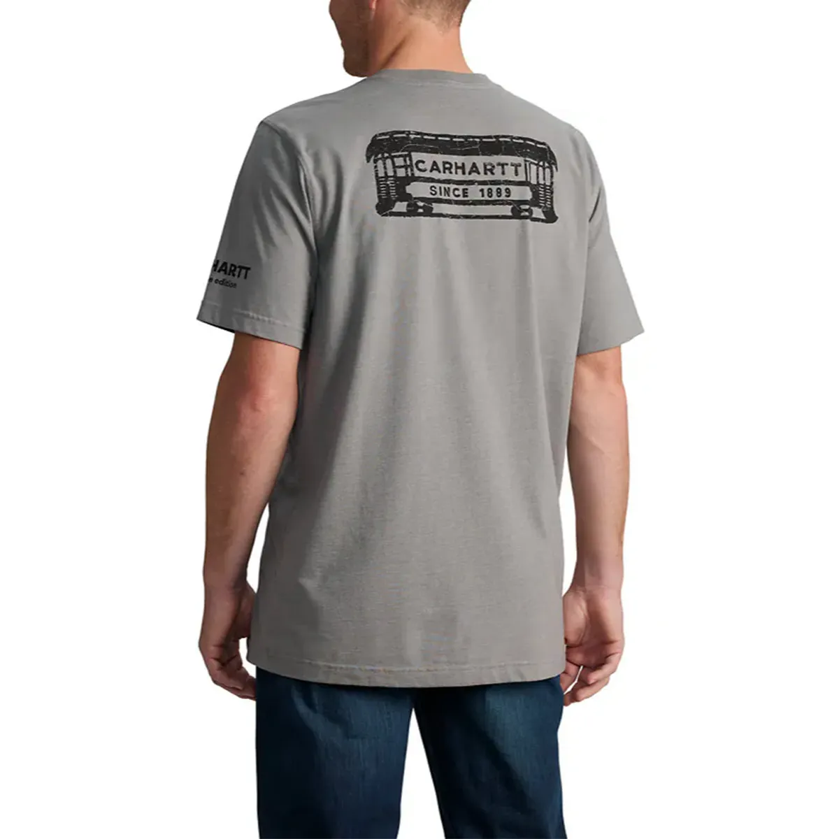 Men's Relaxed Fit Short-Sleeve Street Car Graphic T-Shirt 106772 QuickRelease Closure Casual Polo