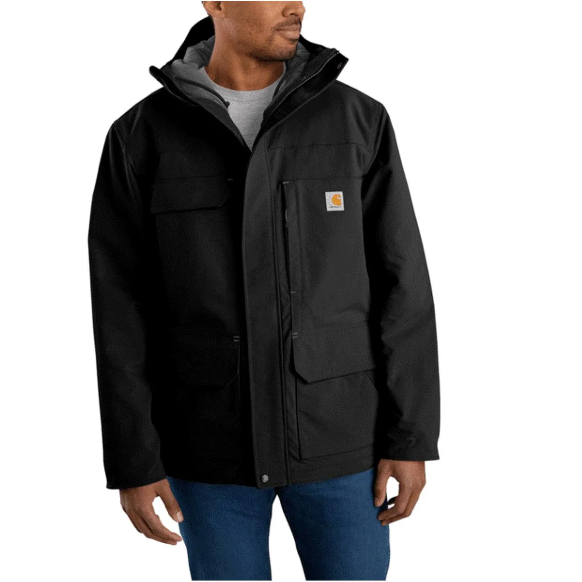 Men's Super Dux Relaxed Fit Insulated Traditional Coat Extreme Warmth 105002 Bead Soul