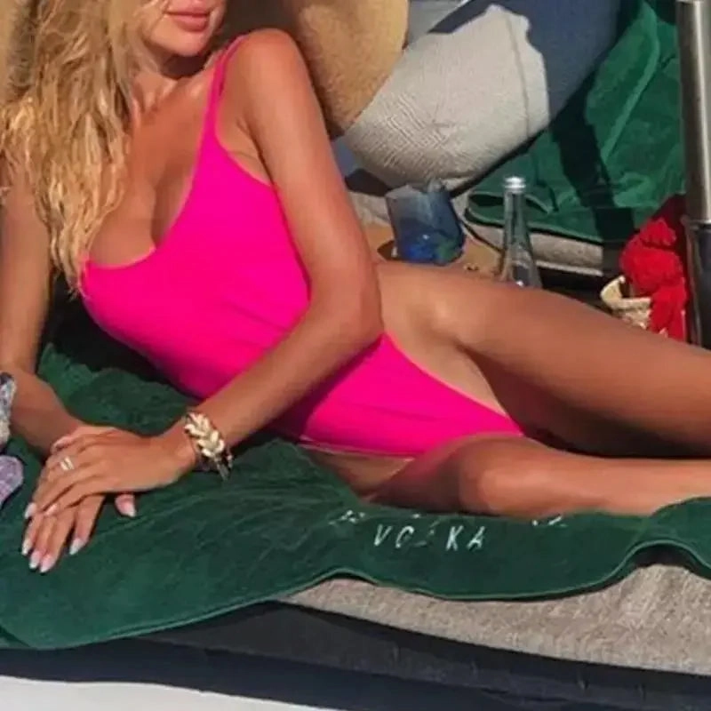 Micro Thong One Piece Swimsuit Adventure Ready