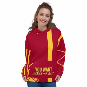 FriesW/Dat? Hoodie Anti-Color-Temperature Comfortable Footbed