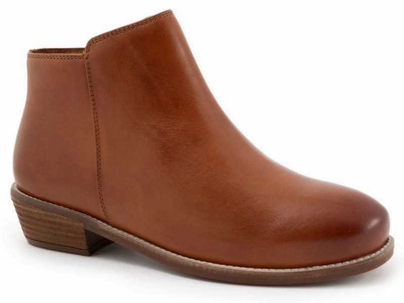 Leopard Tone Trail Friendly Softwalk Rocklin 2.0 - Women's Boot Cognac (206)