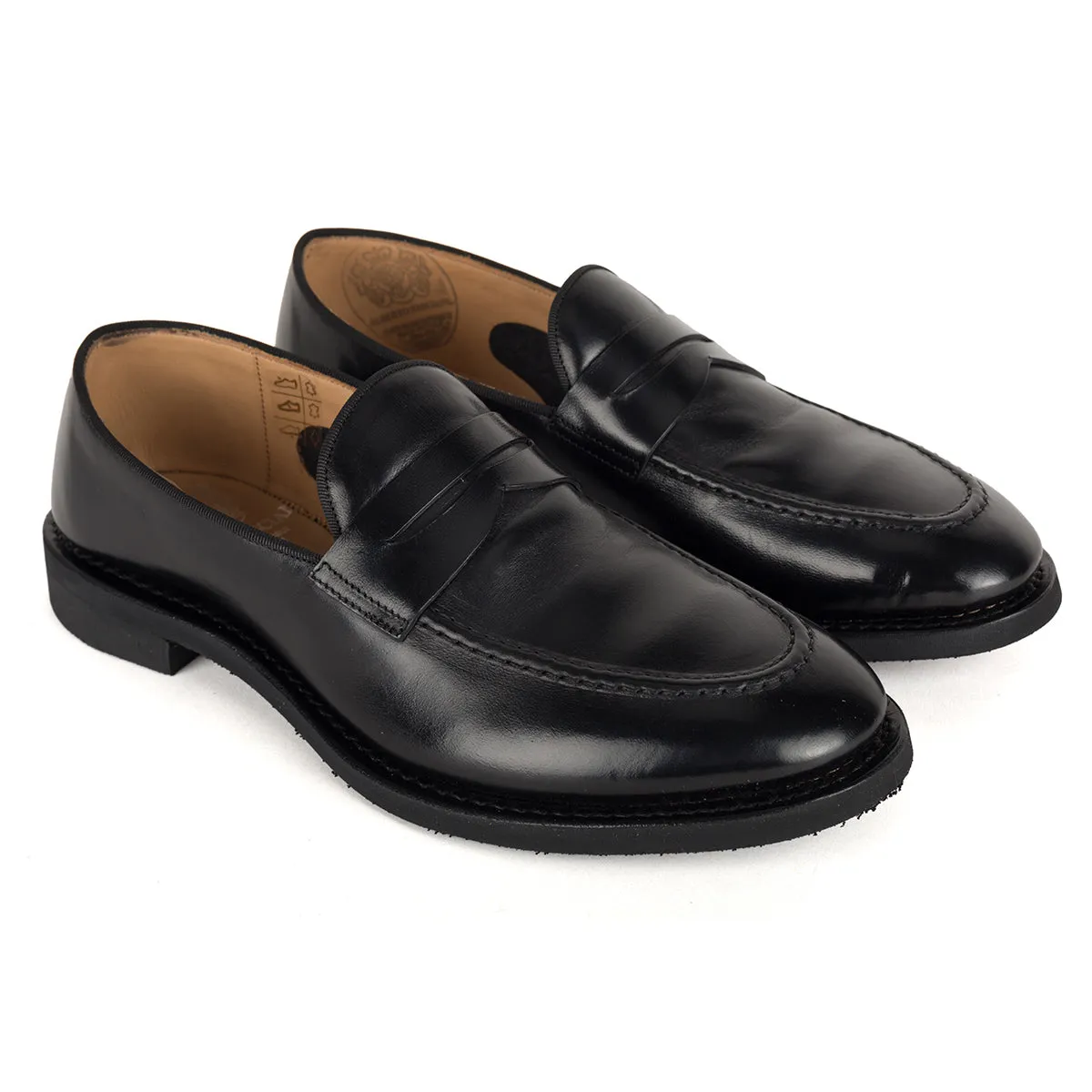 XAVIER 53022<br> Black loafers Long Haul