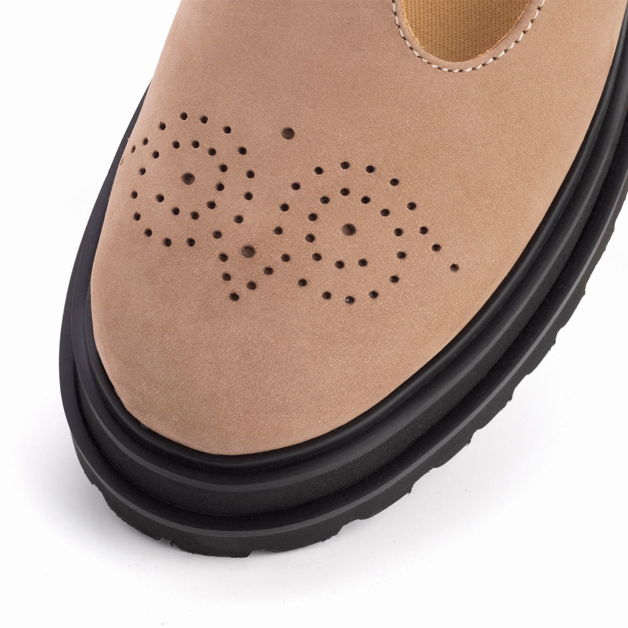 Meal Go Light Touch Loafer Step T-Bar Taupe