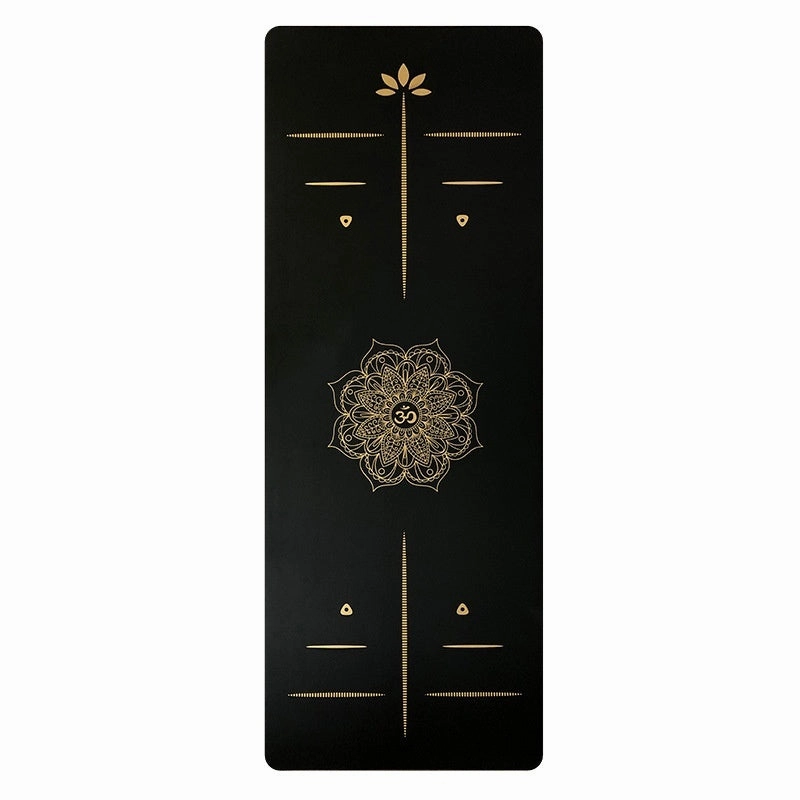 Natural Rubber Sports Fitness Dance PU Tyrant Yoga Mat City Walk Minimalist Style Dance Practice Seamless Design