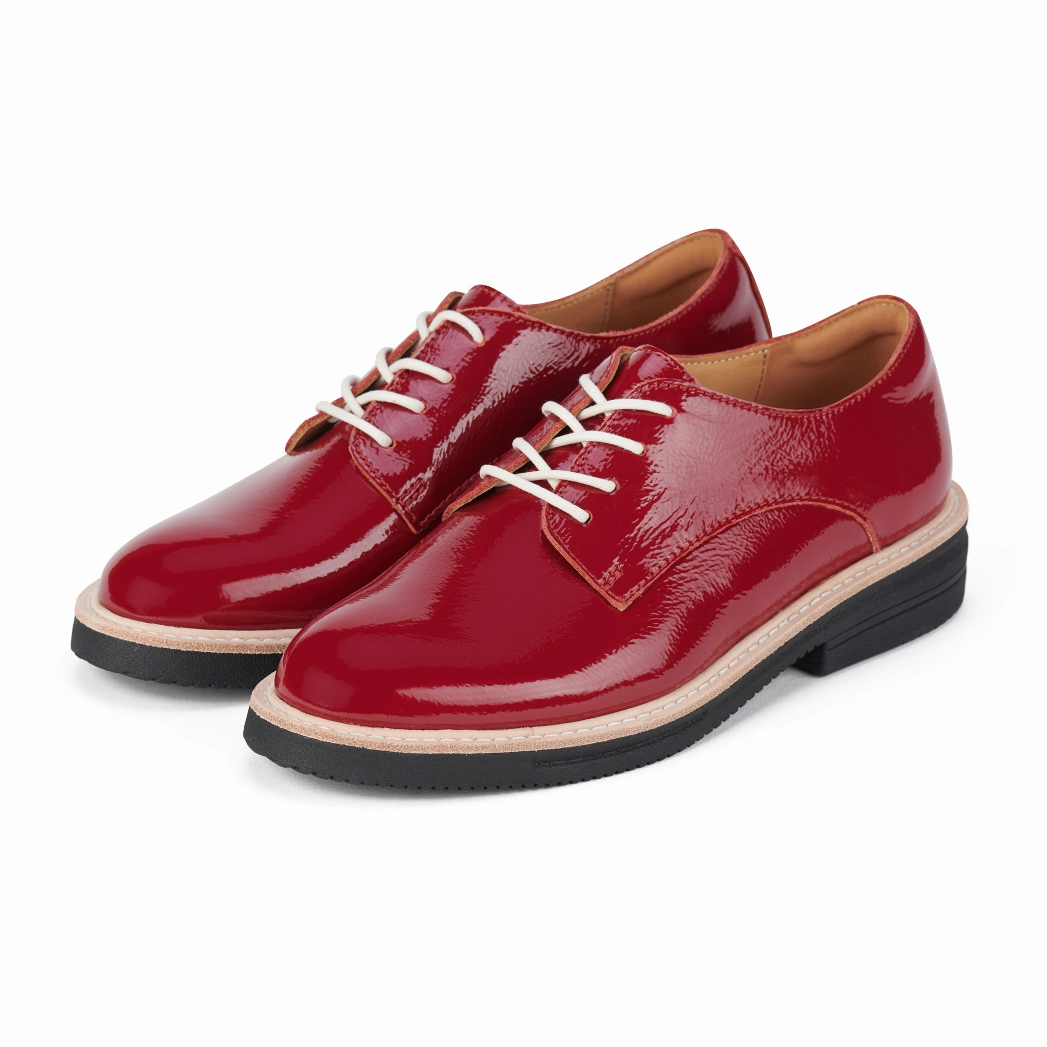 Derby Rise Merlot Patent Effort Style Breathable Design