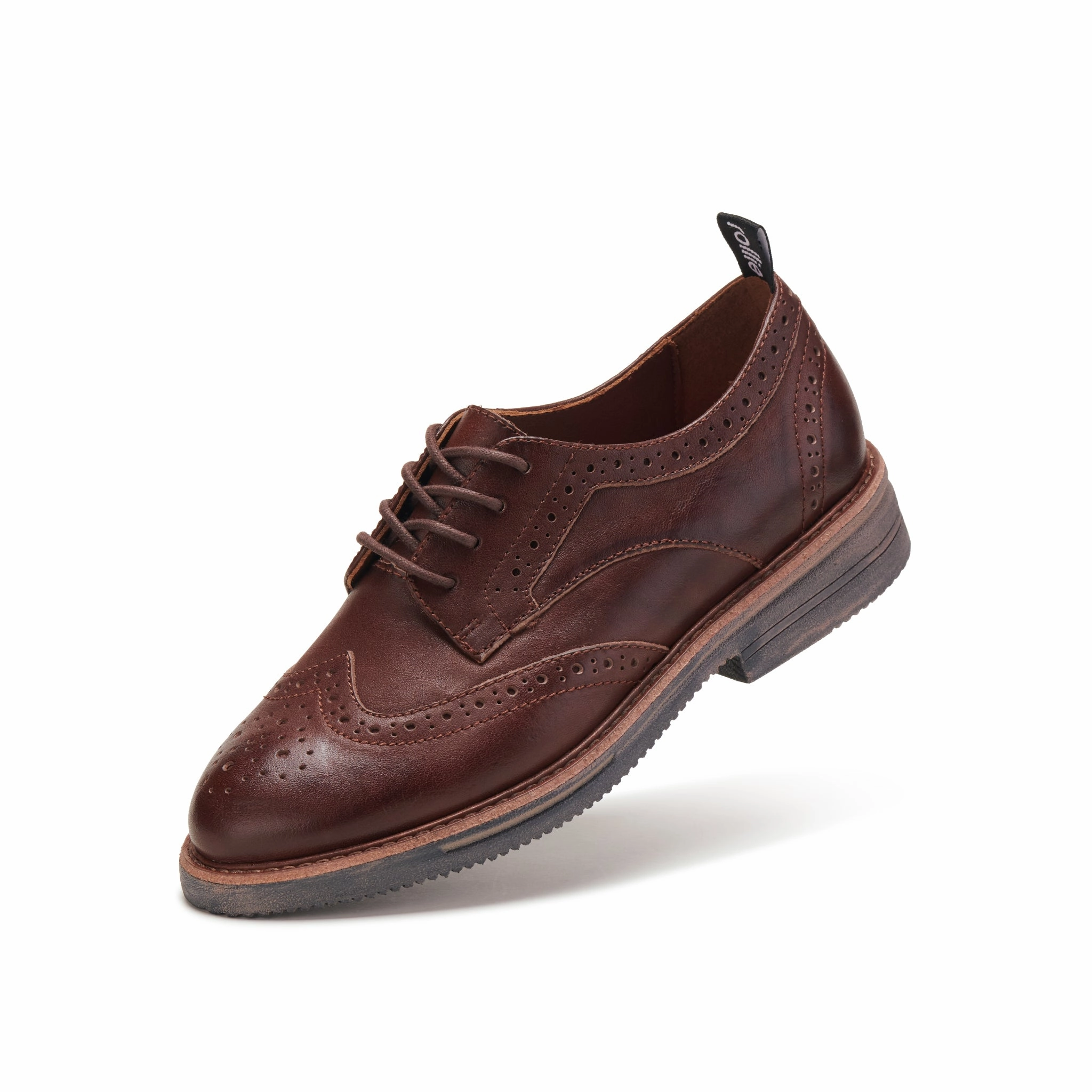 Goodyear Welted Brogue Rise Vintage Mocha