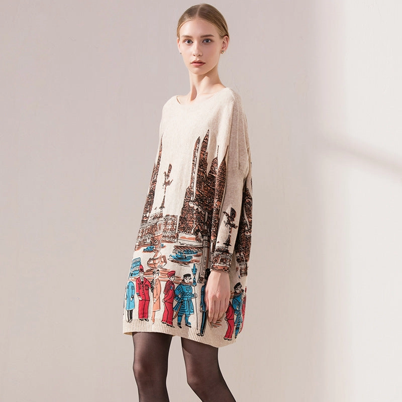 New European And American Style Loose Women's Pullover Adventure Ready Light Color