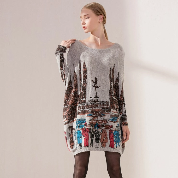 New European And American Style Loose Women's Pullover Cozy pieces Versatile Top