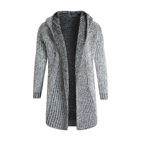 All-Day Fit Cold Weather Wear West Louis? Knitted Loose Sweater Cardigan