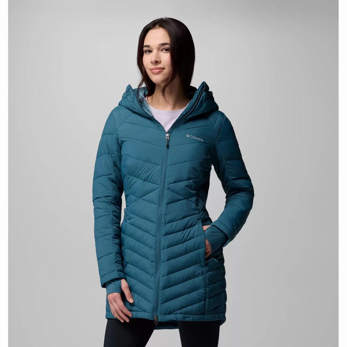 Leader Core Cool Nylon Women's Joy Peak Mid Hooded Jacket 208864