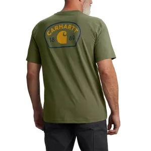 Design Glow Men's Relaxed Fit Short-Sleeve 1889 Graphic T-Shirt 106769