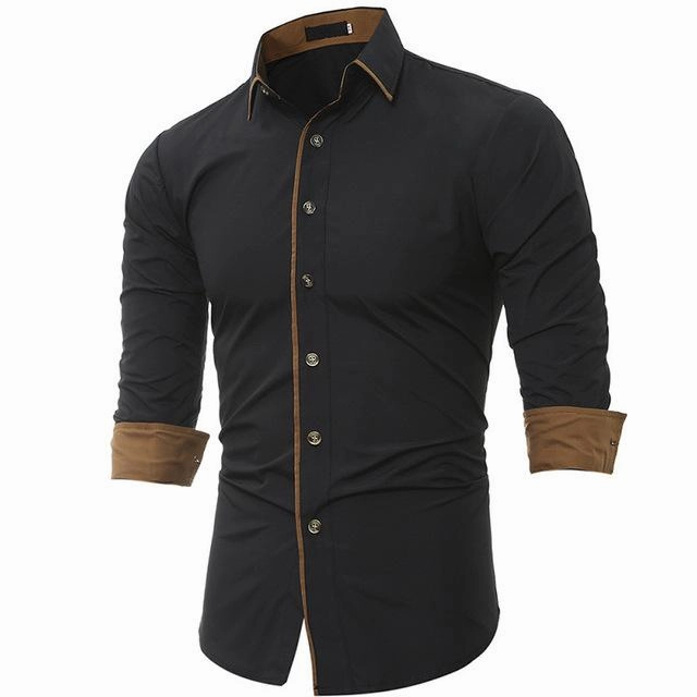 DoubleLayeredHem Stylish Shoes West Louis? High Quality Fashion Men's Shirts
