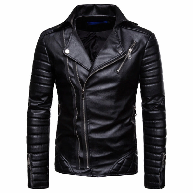 West Louis? Classic Motorcycle Leather Jacket QuickDryTech