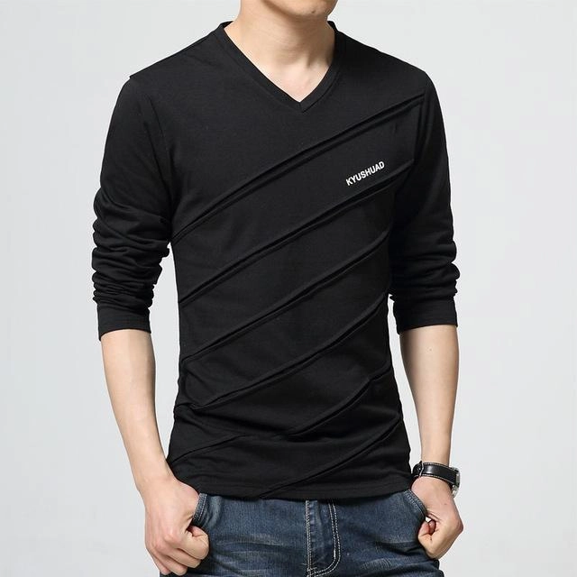 West Louis? Designer Made V Collar T Shirt Adjustable Drawcord UltraSoft Texture