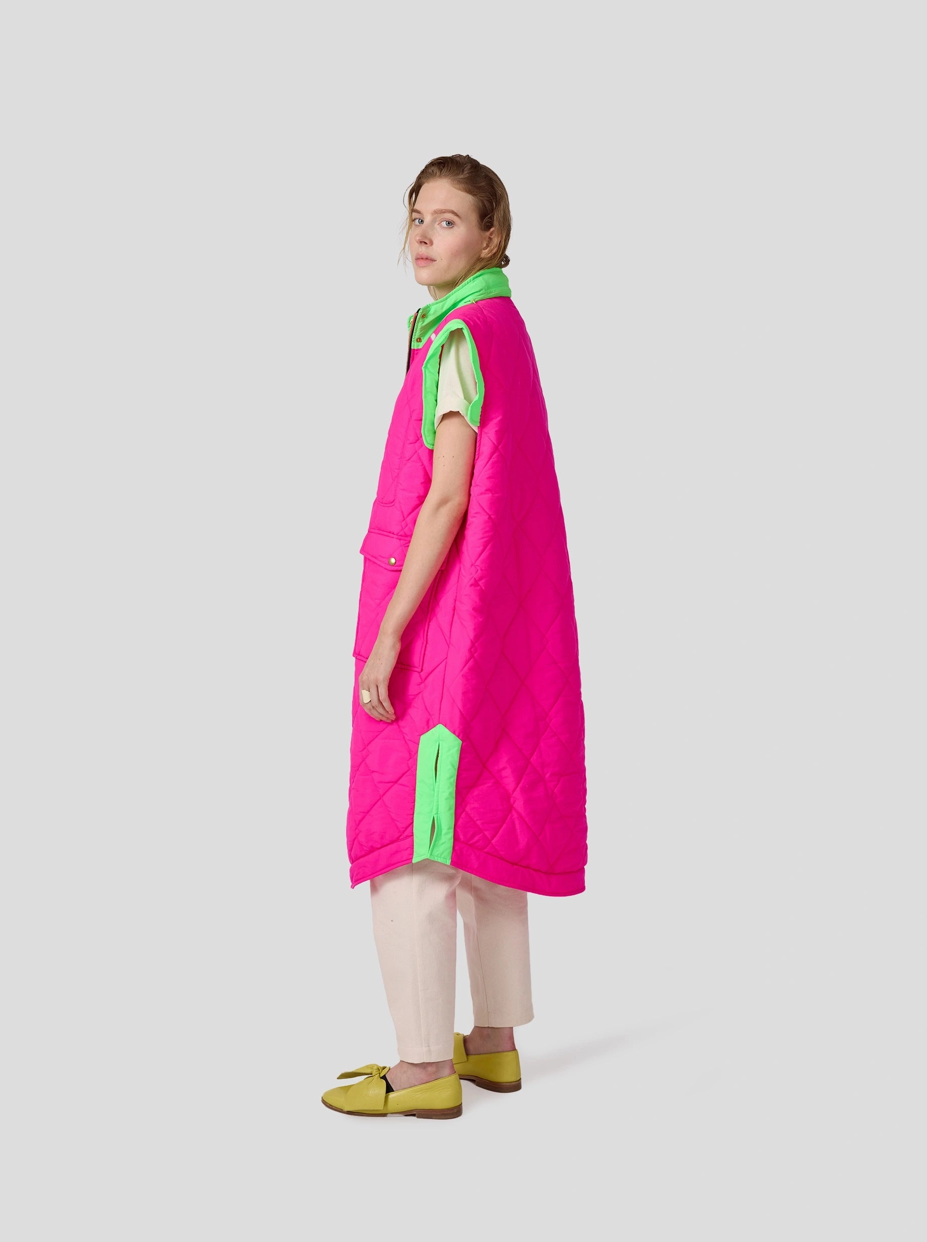 Veste Danny en toile Stabilo Palm Cherry Non Slip Collar Glossy Finish