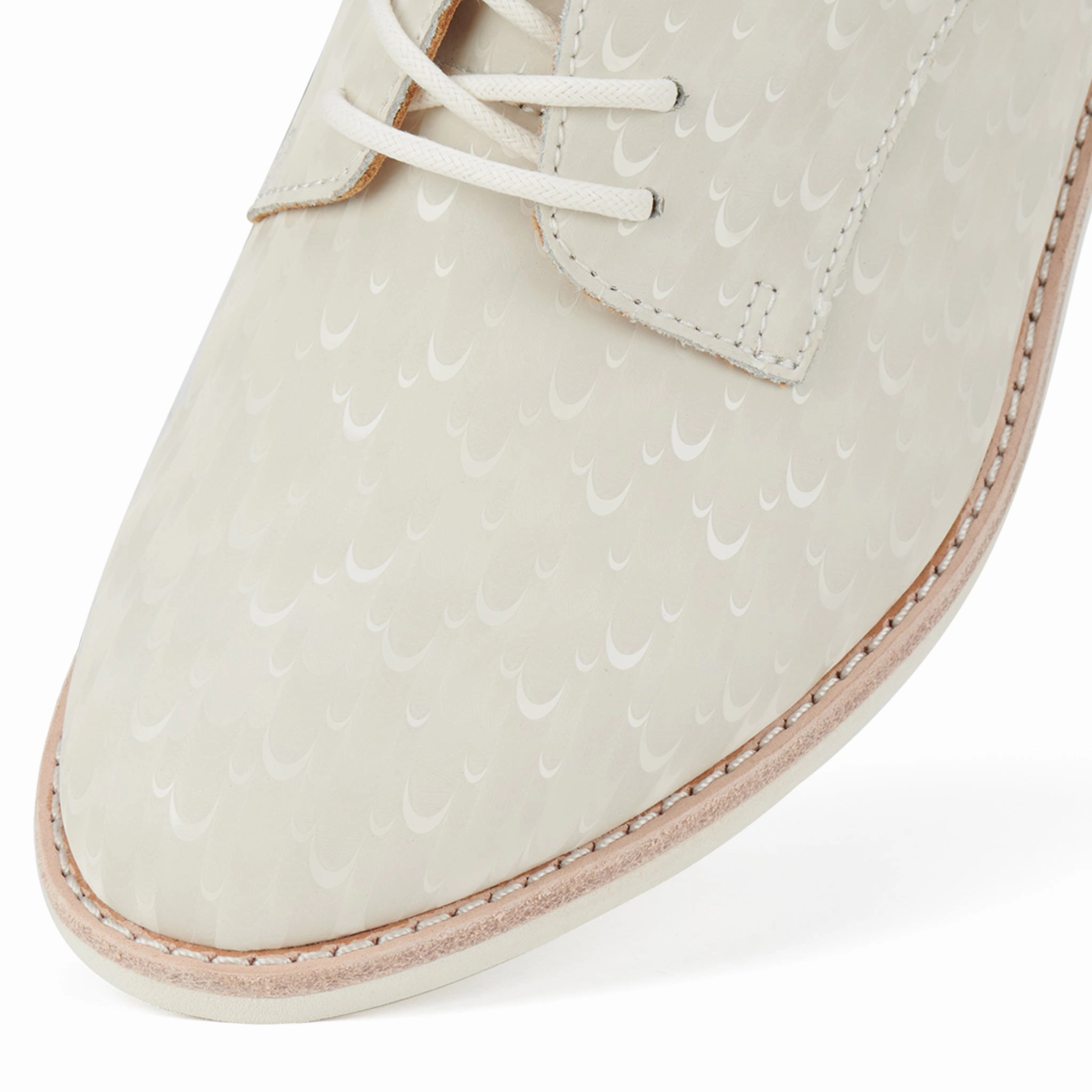 Quick Walk Derby Bone Peacock