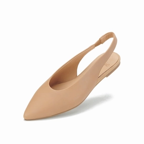 Freedom Walk Pointed Slingback Soft Tan