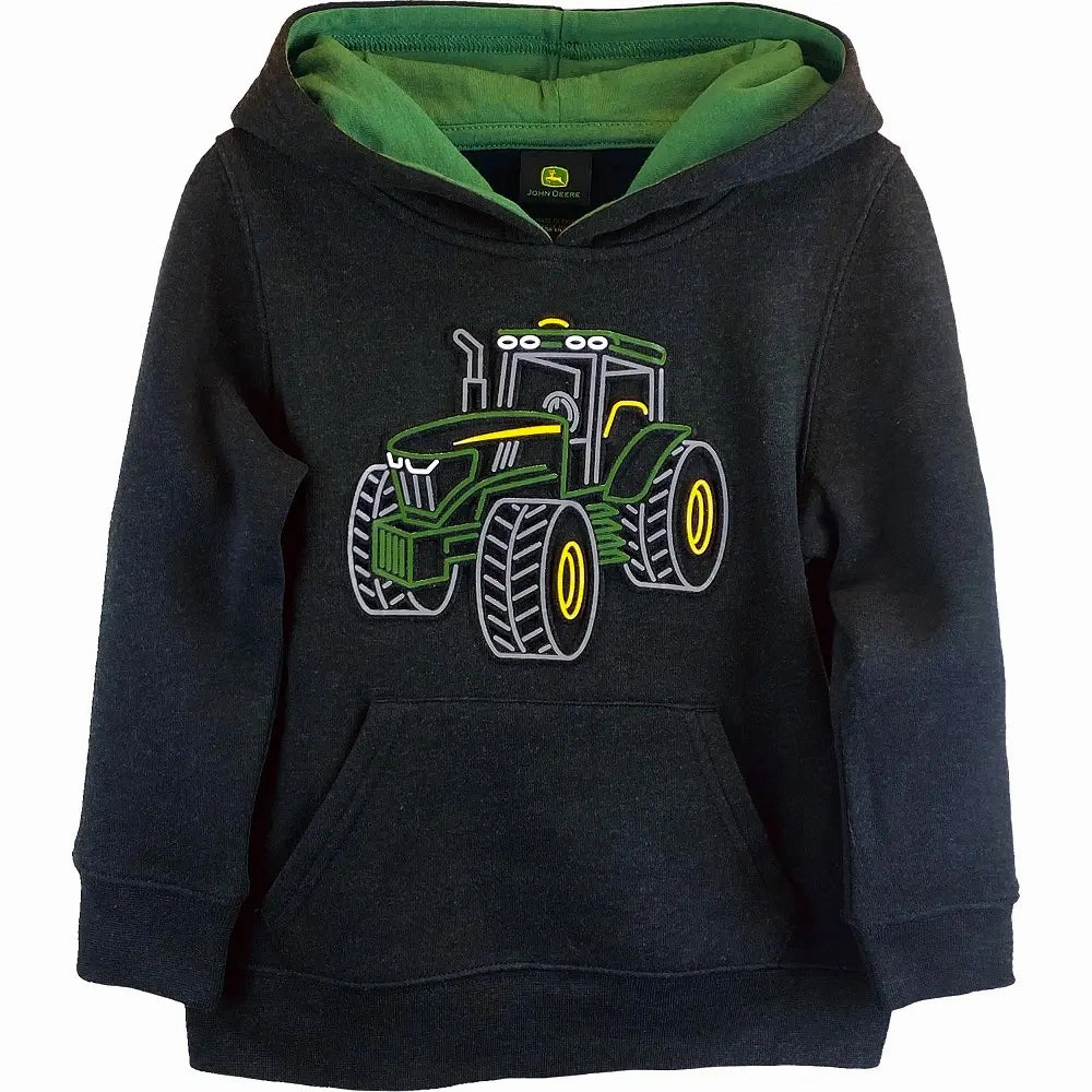 Green Soul Sustainable Manufacturing Toddler Boys' Tractor Fleece Pullover Sweatshirt J2J952KT
