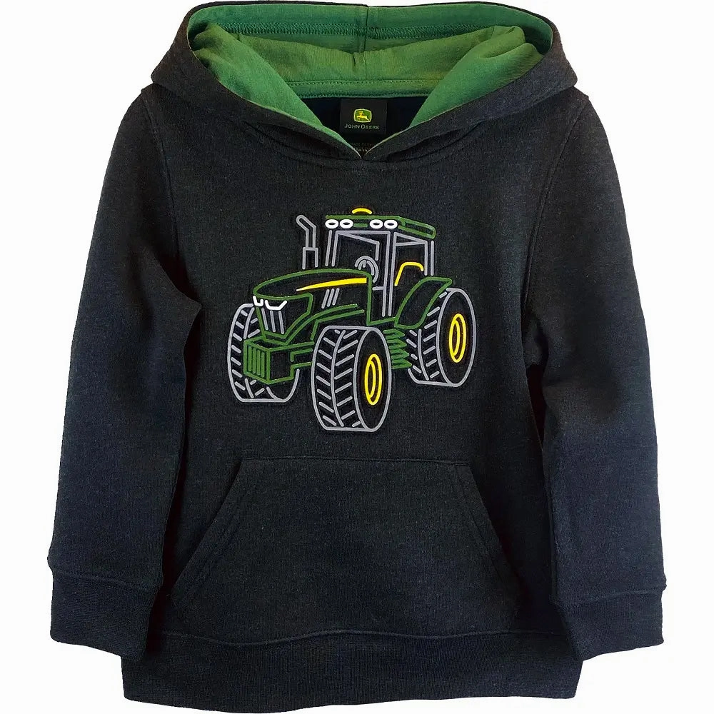 Toddler Boys' Tractor Fleece Pullover Sweatshirt J2J952KT Soul Ease SweatAbsorbentLining
