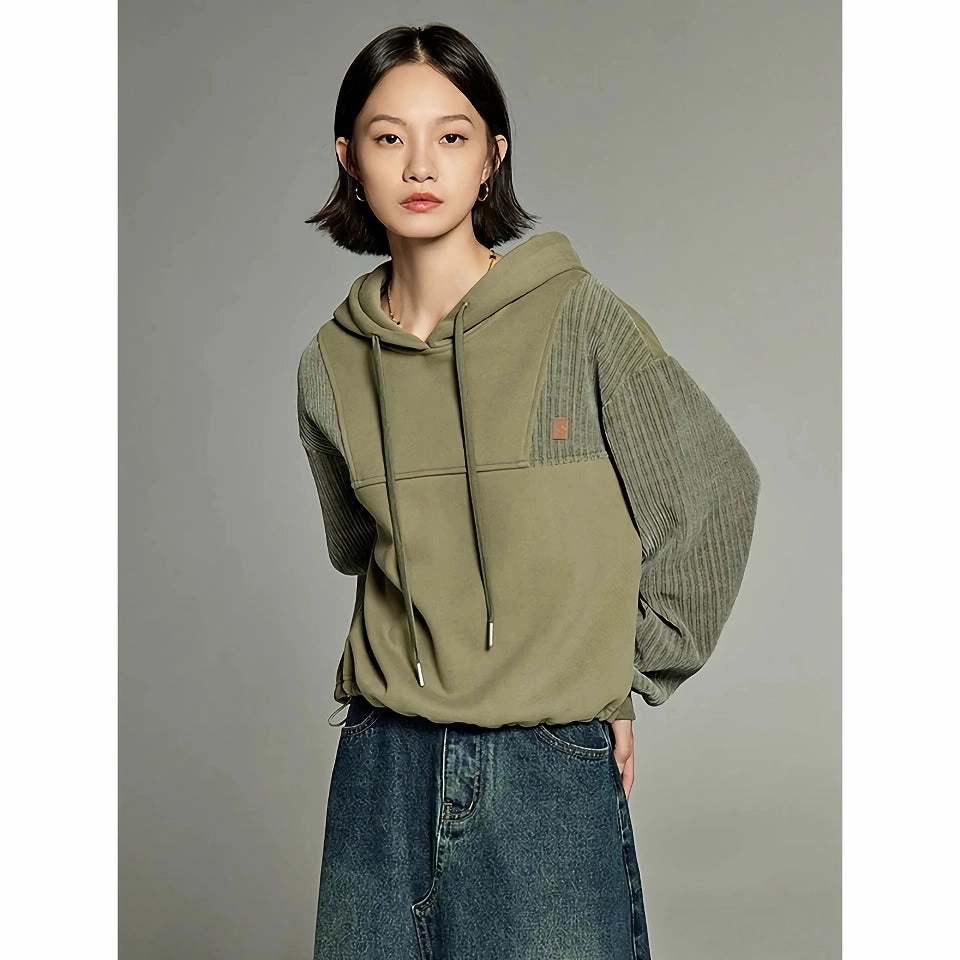 Cozy Protection vacation wear Women's Fleece Hooded Pullover - Casual Winter Sweatshirt