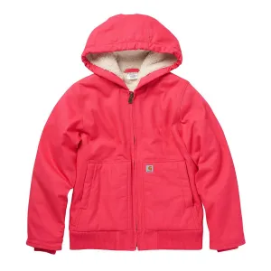 Vital Core Girl's Canvas Insulated Hooded Active Jacket CP9564