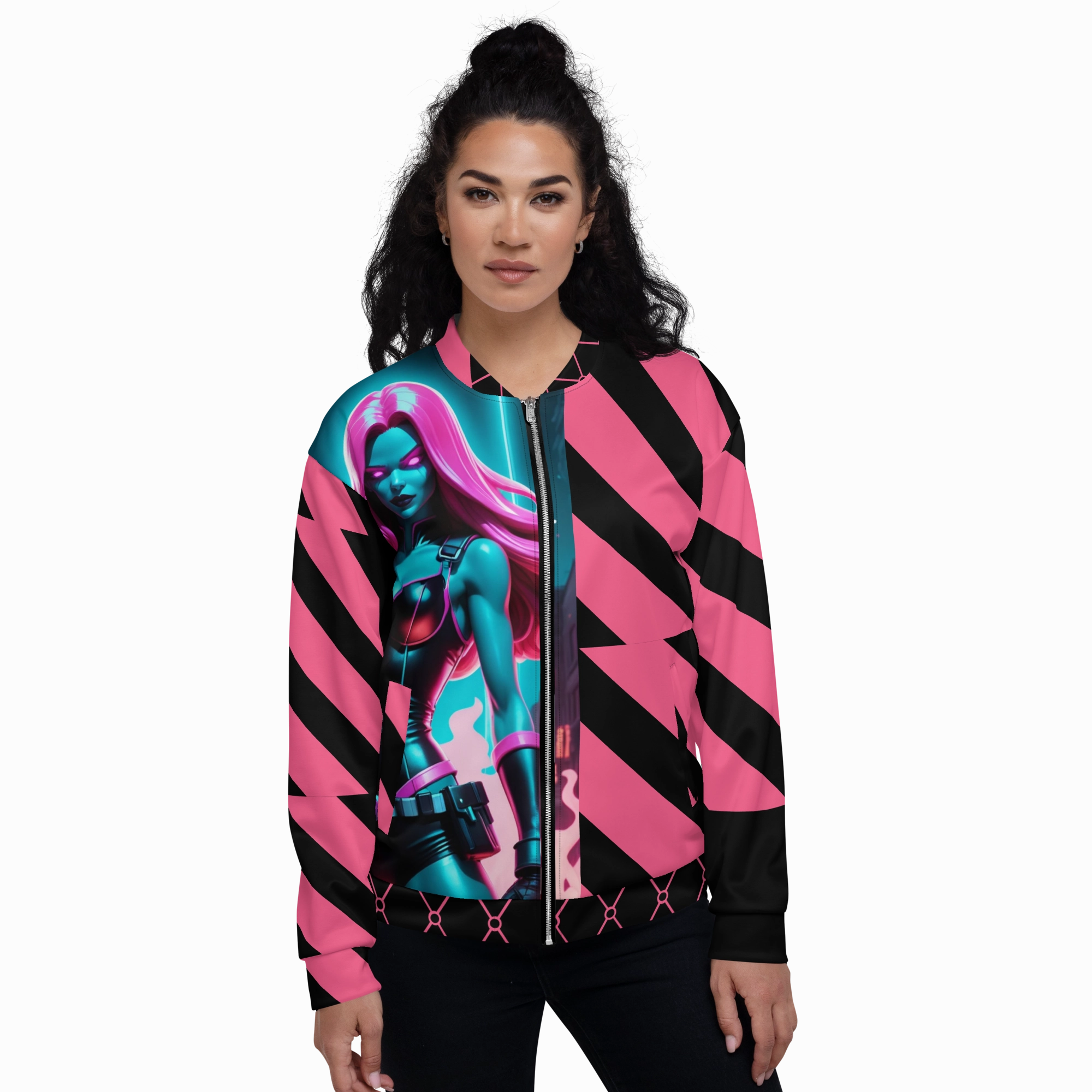 Easy - to - wear Bomber Jacket