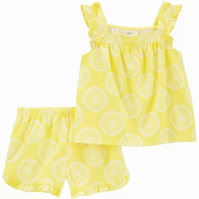 Girls' 2 Piece Loose Fit Pajama Set 3R008810 Comfortable Sleep