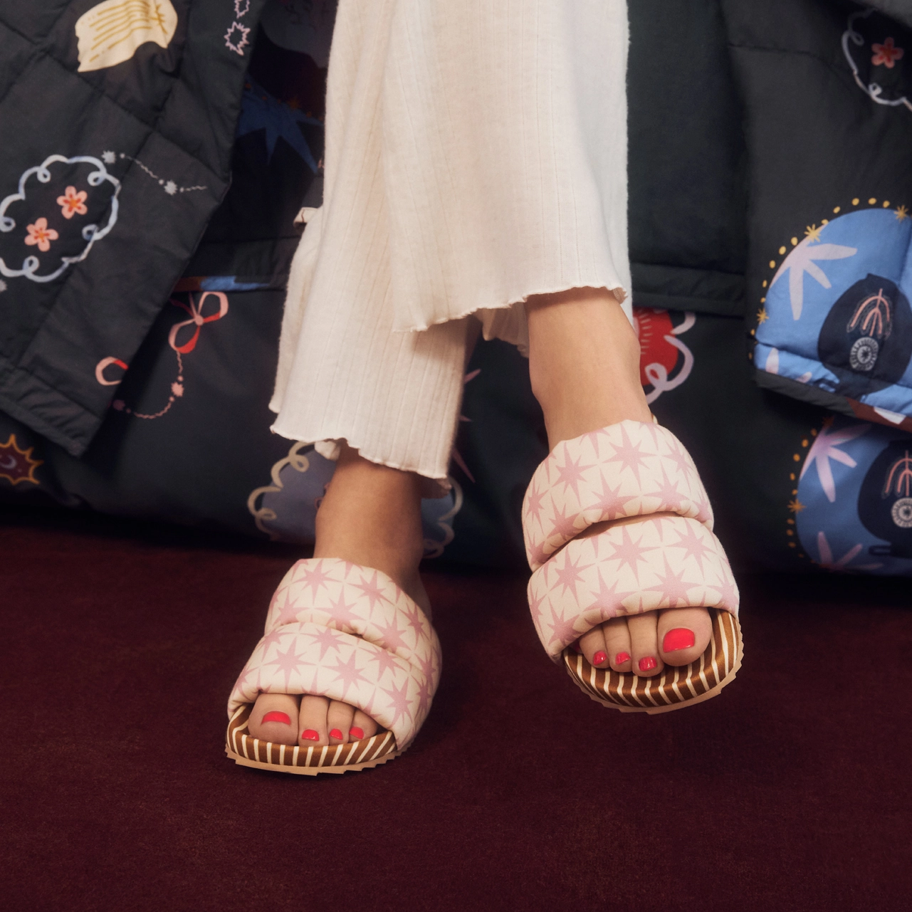 Rollie x SS Cloud Slide Astrid Food Tour Cool Mesh