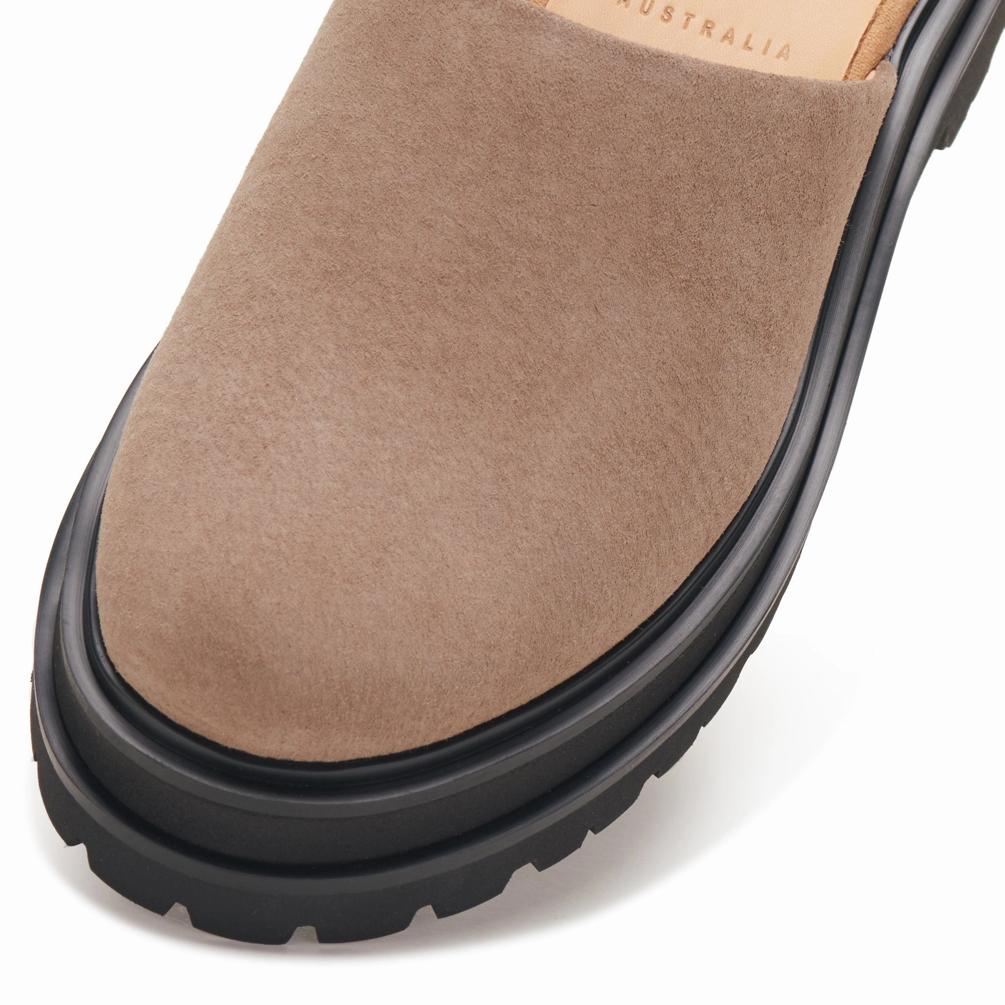 Relax Day Mule Step Taupe/Blk