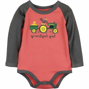 Infant Boys' Grandpa's Pal Long-Sleeve Bodyshirt J4B540RN Cozy Jacket