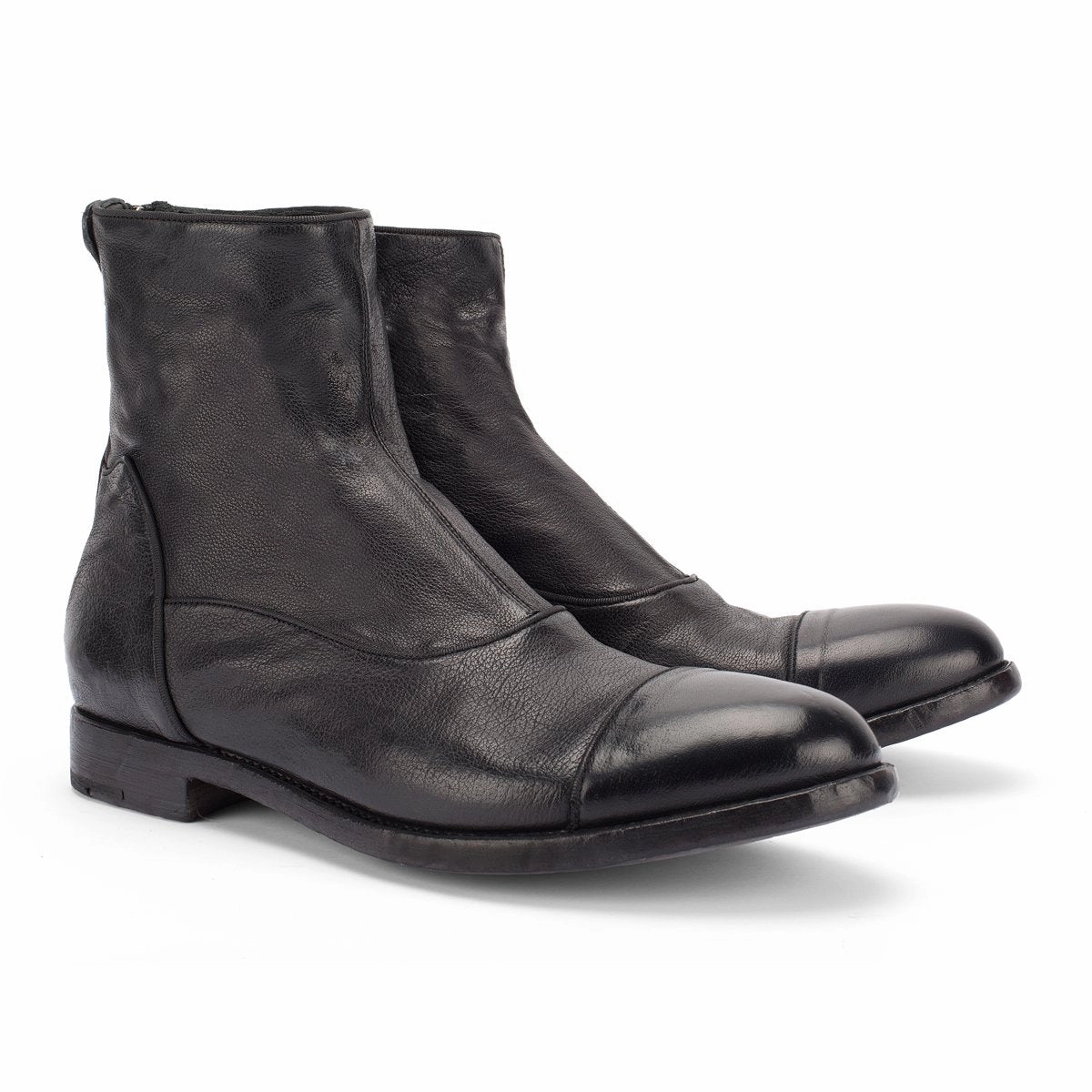 ELIAS 602<br>Black ankle boot Luggage Ready Durable Stitching