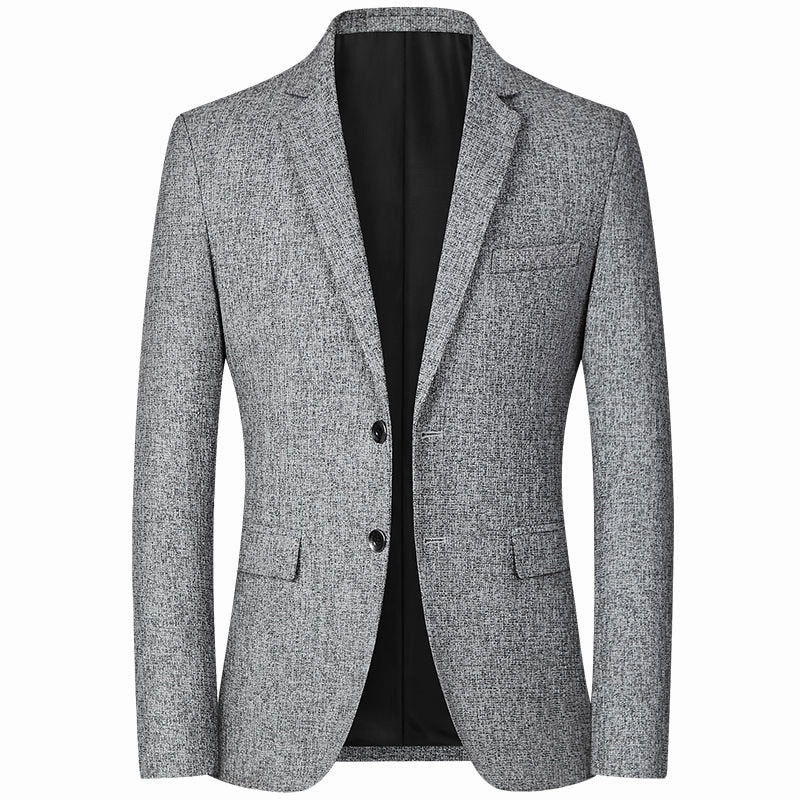 QuiltedPattern Formal Use New Blazers Men Brand Jacket Fashion Slim Casual Coats