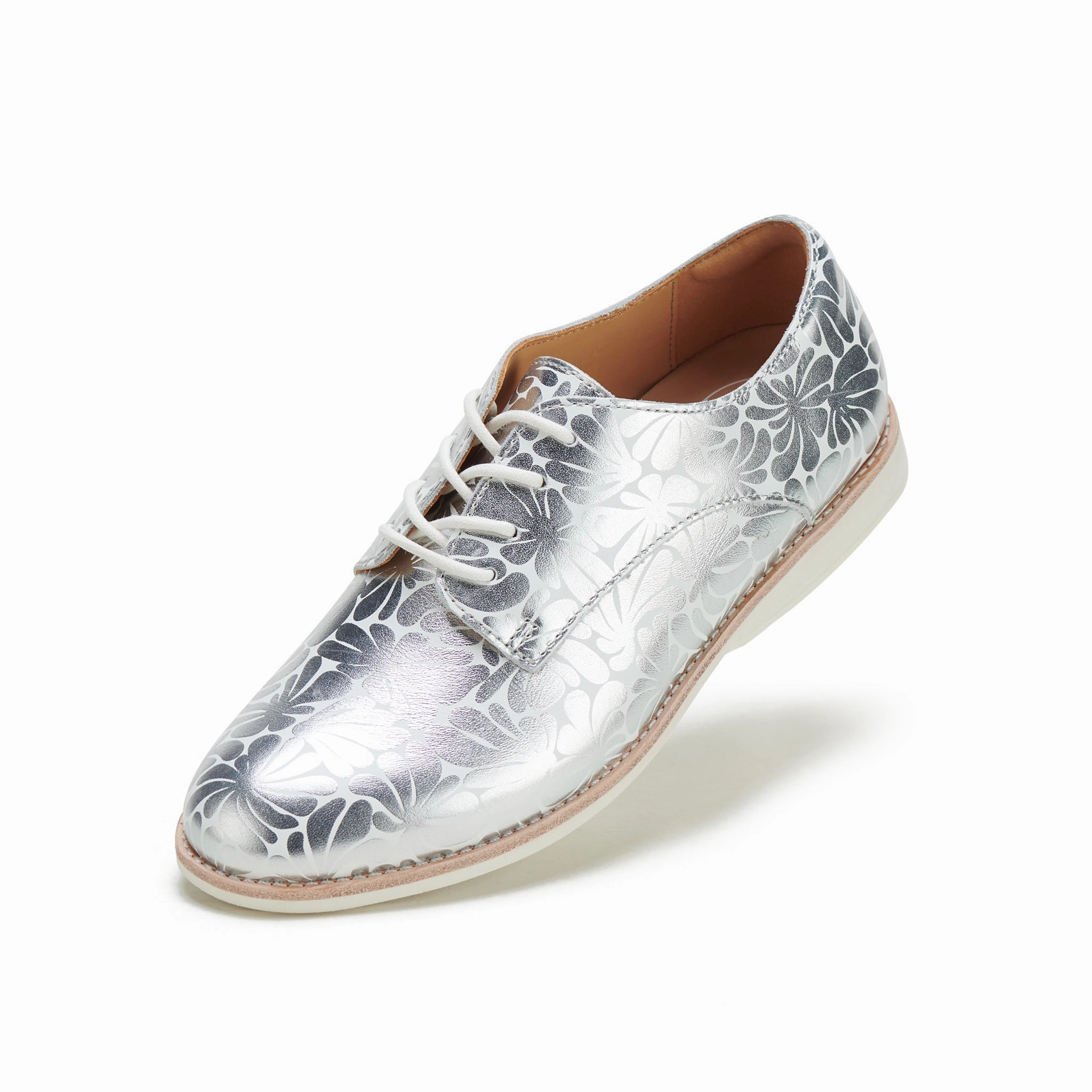 Derby Silver Flower Rich Feel Easy Clean