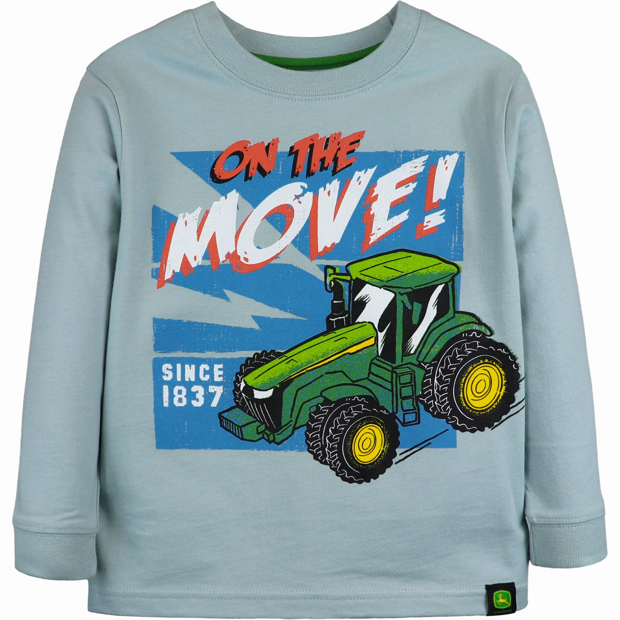 Toddler Boys' On The Move Long-Sleeve Tee J4T548BT AntiStaticMaterial