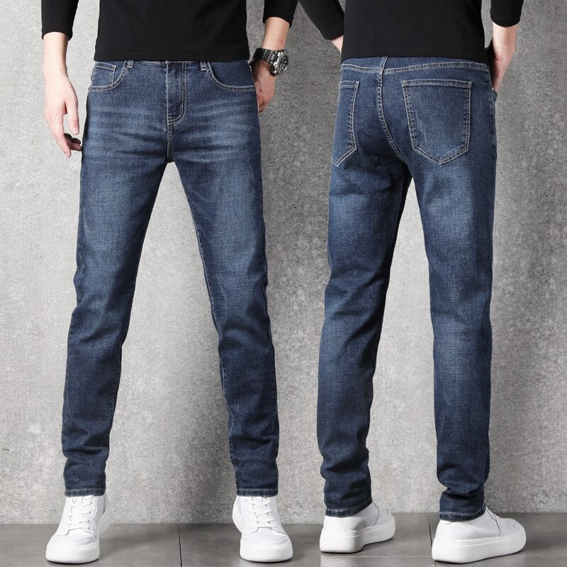 Comfortable Wear Outdoor Adventure Adult Fashion West Louis? Stretch Slim Fit Fashion Designer Denim Jeans