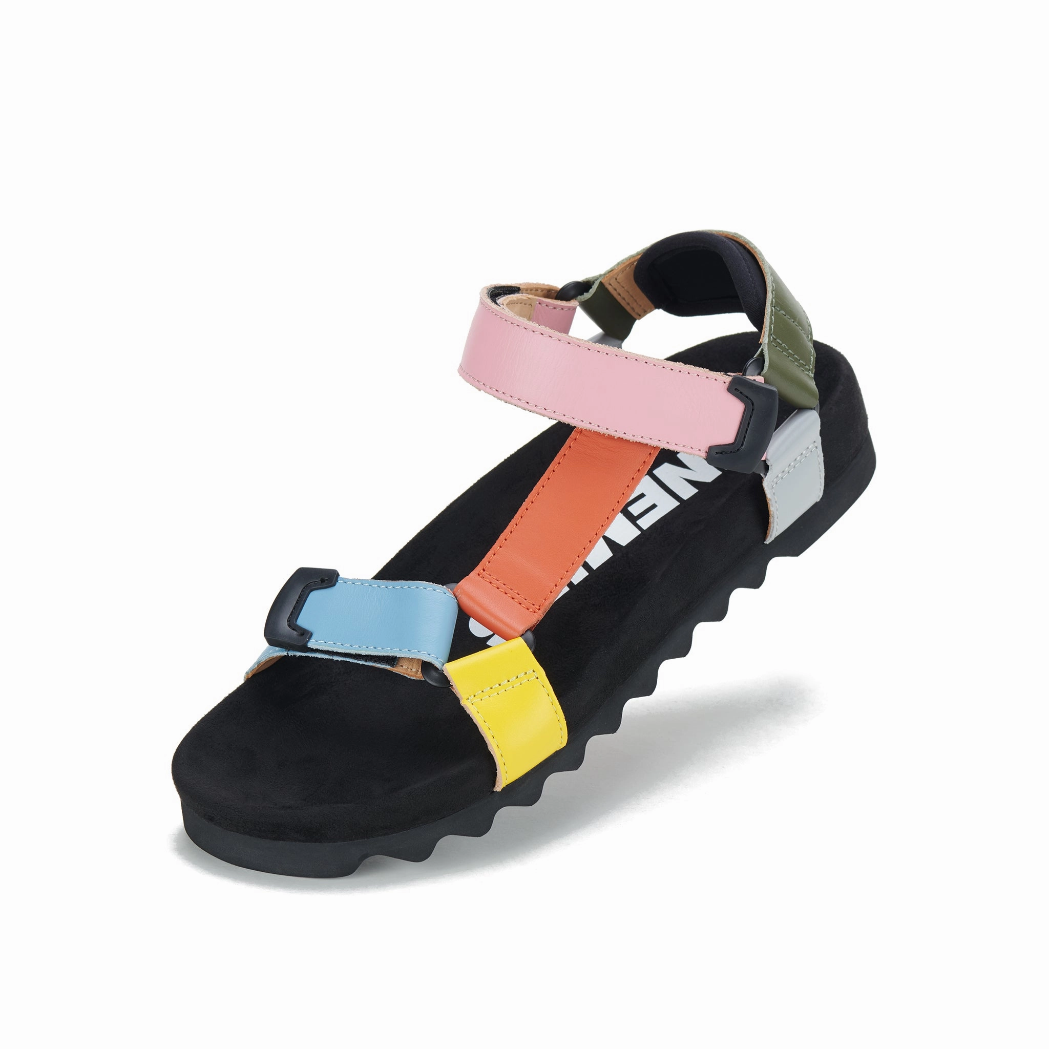 Summer Vibe Torsion Stability Sandal Tooth Wedge Citrus Splash