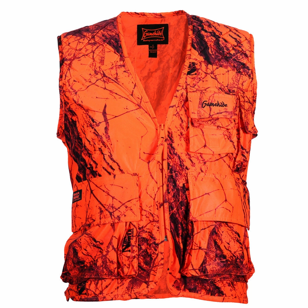 OdorControl Technology Orange Camo Sneaker Big Game Hunting Vest 201