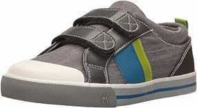 See Kai Run Russell - Grey/Blue Anti Slip Grip Sole Cushion Support