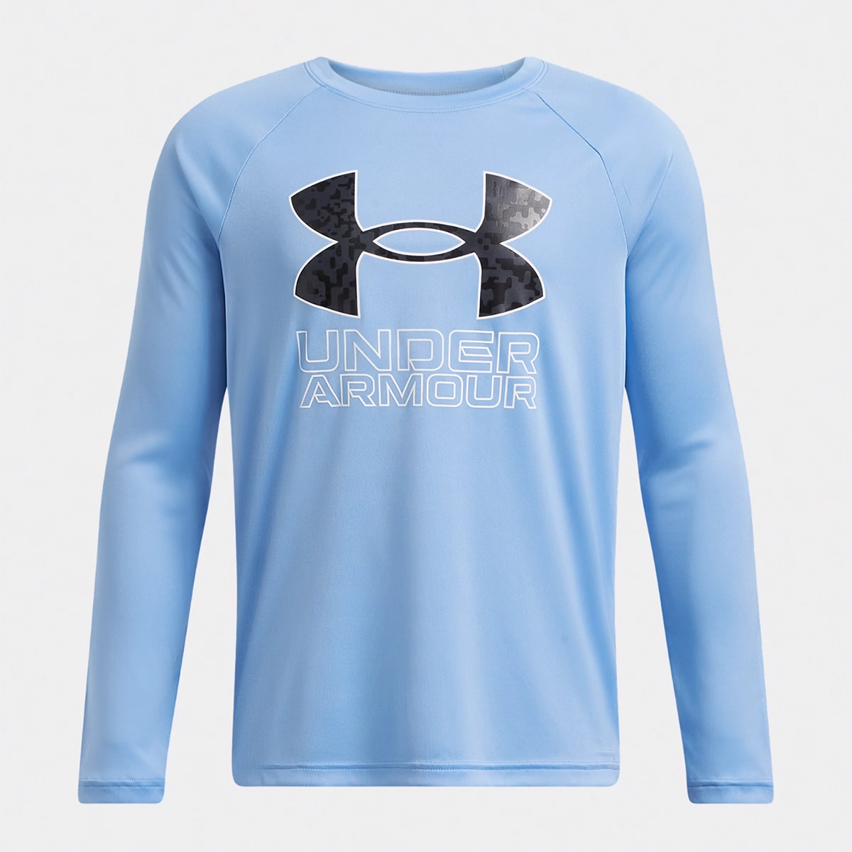 Winter Core Versatile Scarf Boys' UA Tech Hybrid Print Fill Long Sleeve Shirt 1380470