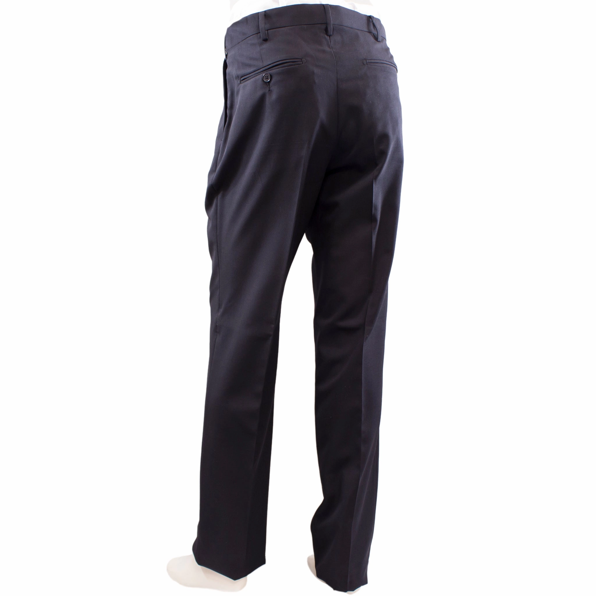 Suburb Ease Men's Suit Pants Wool Blend Pleated Front 4704