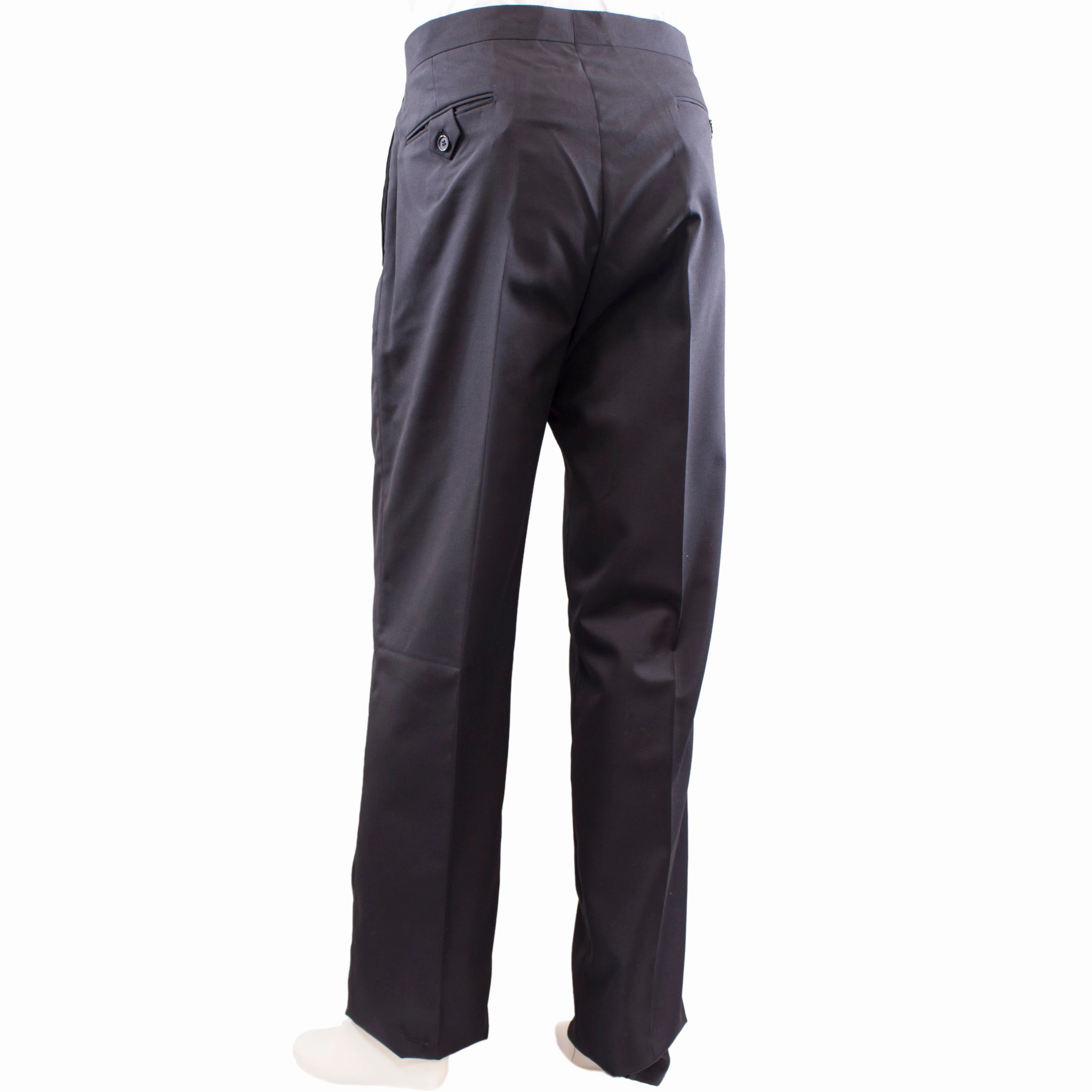 Mom Soft NonSlipTrims Men's Broadfall Wool Blend Suit Pants 4705