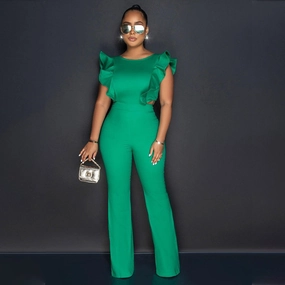 Spring Euro American Street Trendy Women's Jumpsuit Dynamic Unique