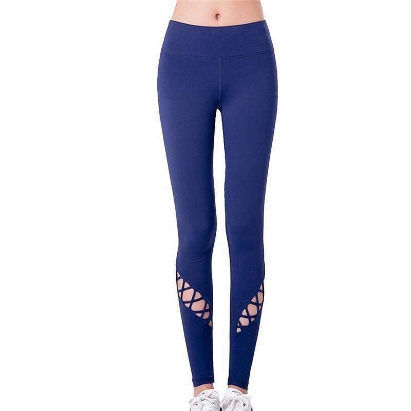 Flex Fit Contoured Cuffs Quick Dry Tight Fitting Breathable Yoga Pants