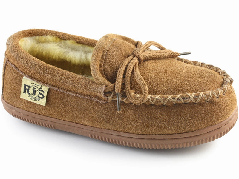 sexy look Hydraulic Heel Suspension Cloud Nine Sheepskin - Children's Moccasin Slipper