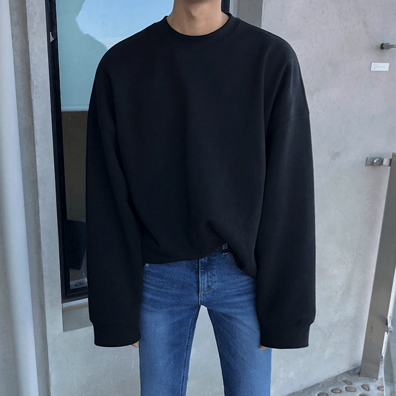 product team unity Mrcyc Autumn and Winter Loose Fitting Pullover round Neck Sweater Men''S and Women''S Long Sleeve Korean Cotton Bottomed Shirt