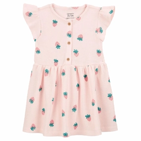 Toddler Girls' Strawberry Thermal Dress 2S404710 Heart Soul