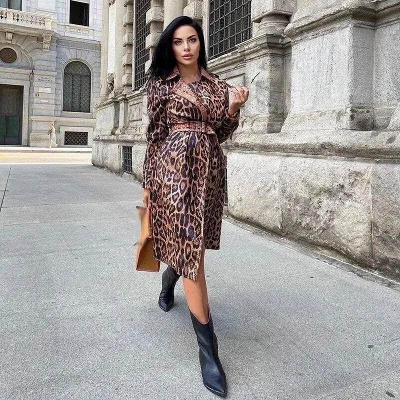 Stripe Look Touchscreen Compatible Cuffs Slim Long Sleeve Vintage Outwear