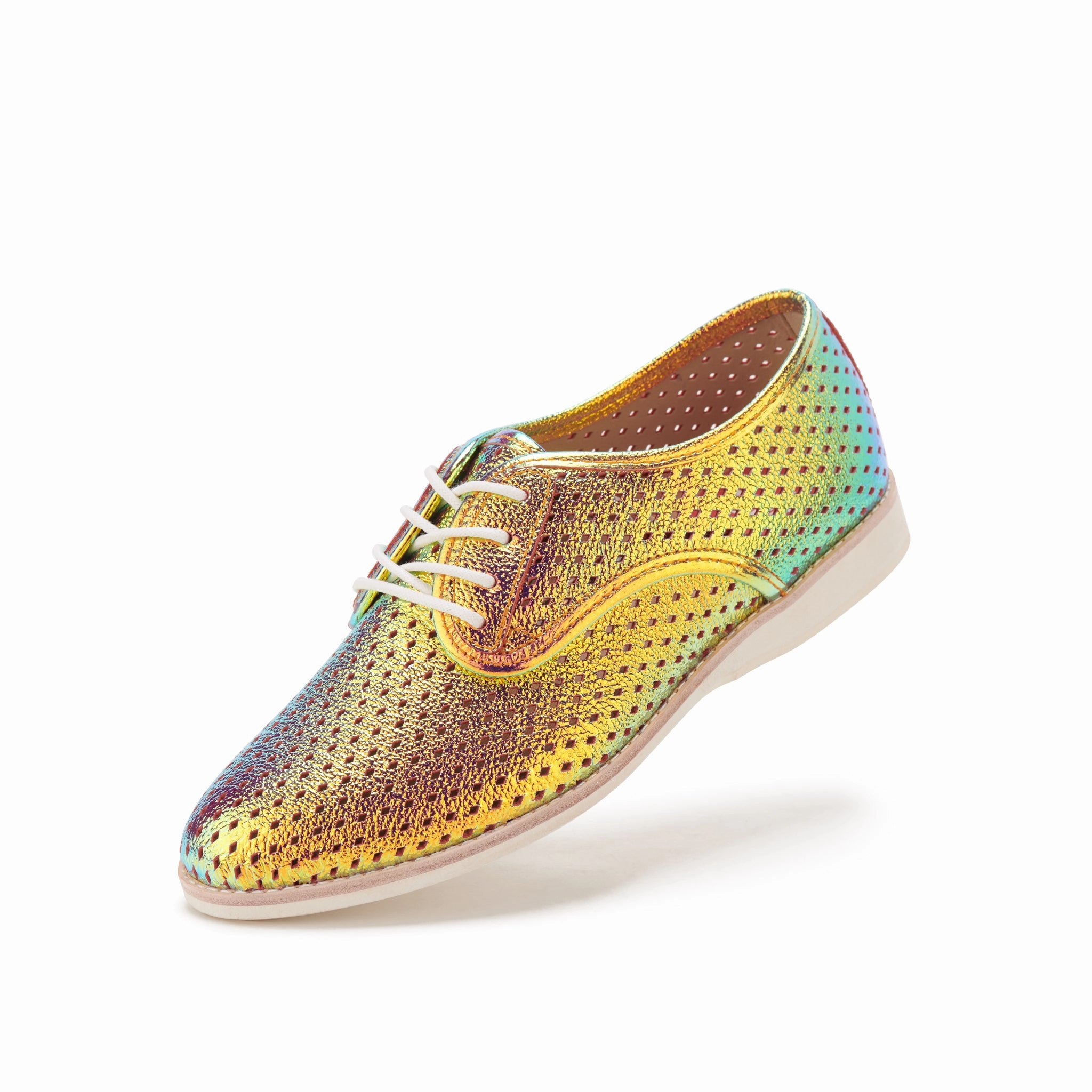 Comfort Fit Derby Punch Sunset Chrome